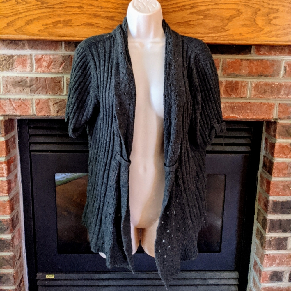 Maurice's brand short sleeve cardigan size XL